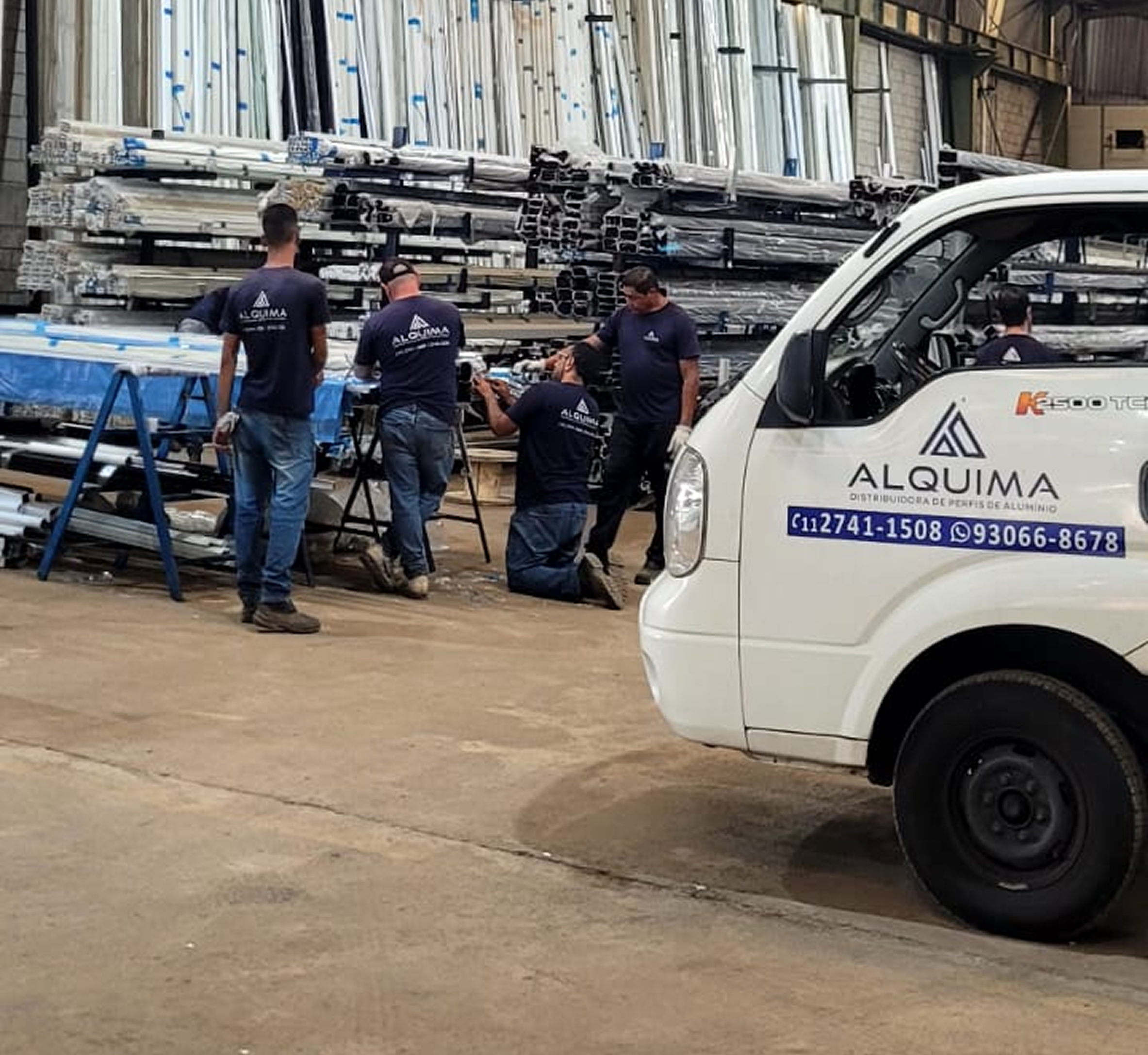 Equipe Alquima em ação